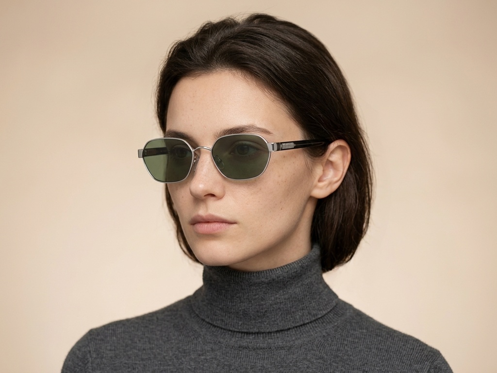 BS0824-0067_Silver_Geometric_Metal_Sunglasses-tryon_female