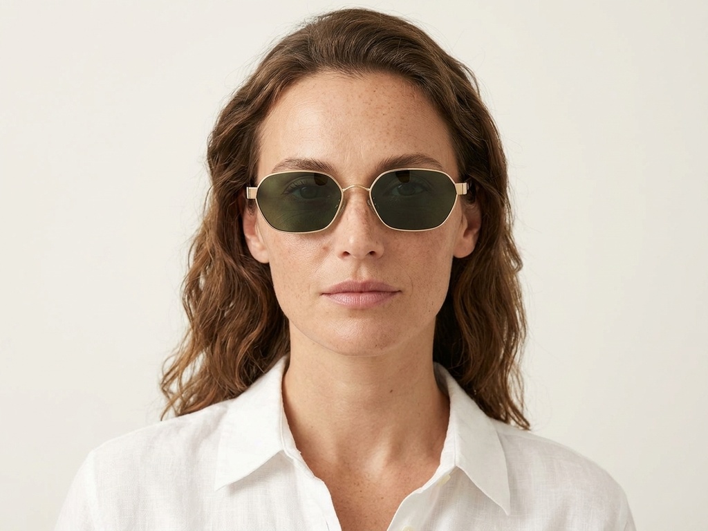 BS0824-0068_Golden_Geometric_Metal_Sunglasses-tryon_female