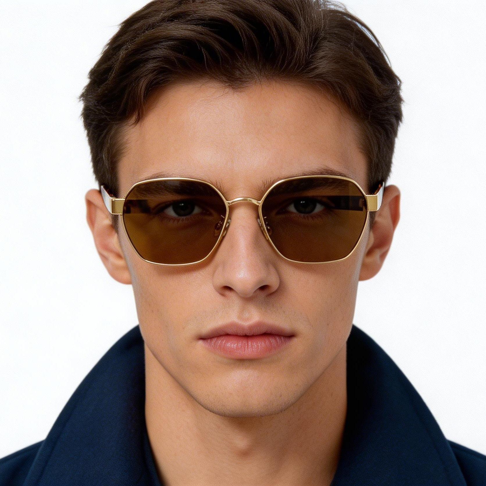 bs0824-0069_golden_geometric_metal_sunglasses_model