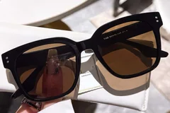 BS0824-0077_Black_Rectangular_TR90_Sunglasses_front