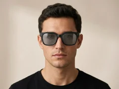 BS0824-0078_Black_Rectangular_TR90_Sunglasses-tryon_male