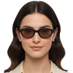 BS0824-0084_Black_Oval_TR90_Sunglasses_model