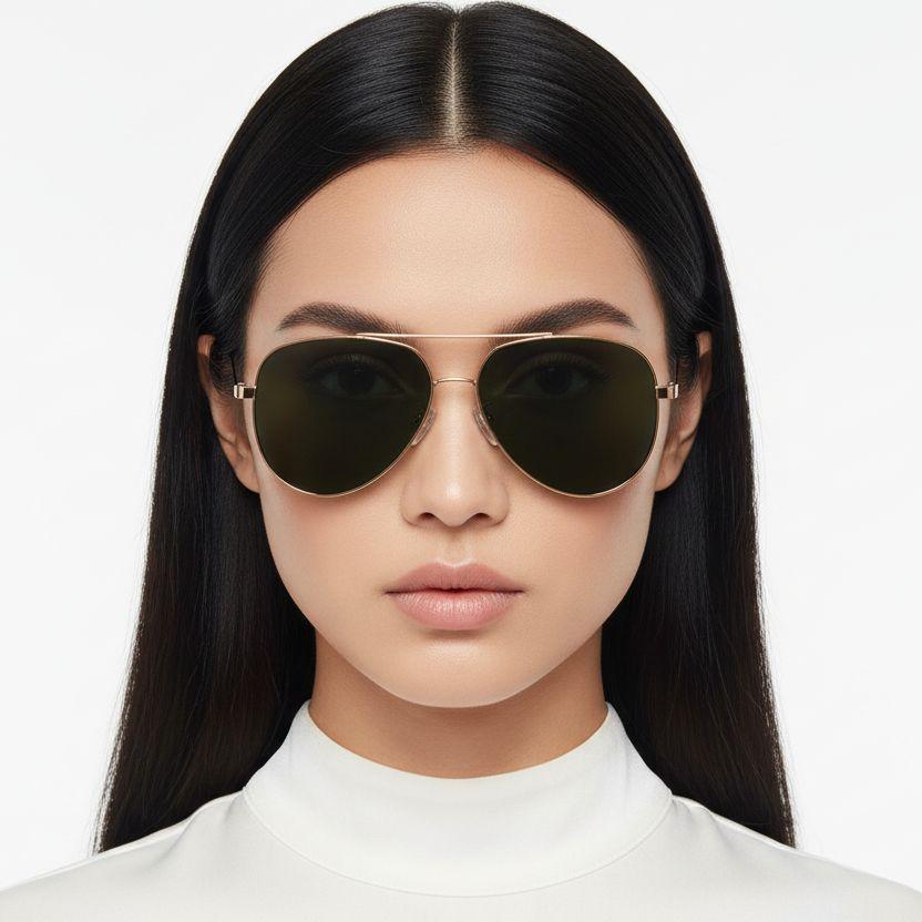 bs0824-0087_golden_aviator_metal_sunglasses_front_model