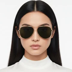 bs0824-0087_golden_aviator_metal_sunglasses_front_model