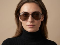 BS0824-0088_Black_Aviator_Metal_Sunglasses-tryon_female