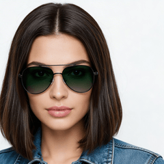 BS0824-0089_Grey_Aviator_Metal_Sunglasses_model