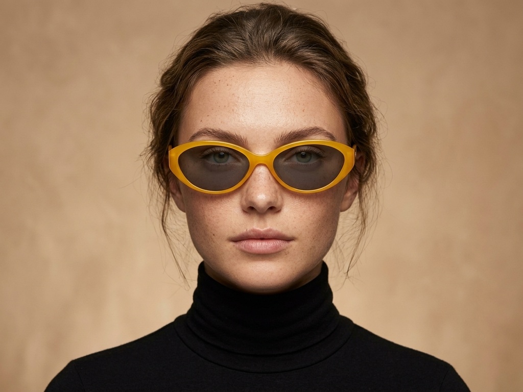 BS0824-0094_Yellow_Butterfly_TR90_Sunglasses-tryon_female