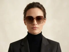 BS0824-0098_Brown_Rectangular_TR90_Sunglasses-tryon_female
