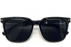 BS0824-0100_Black_Rectangular_TR90_sunglasses_front