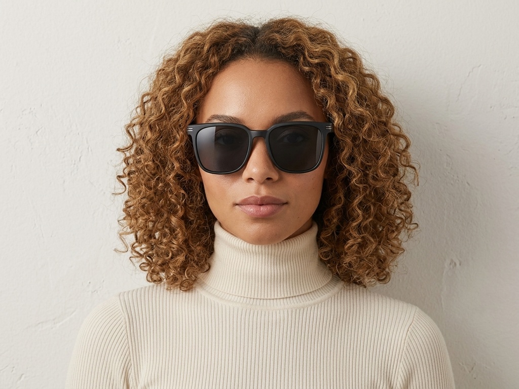 BS0824-0101_Black_Rectangular_TR90_sunglasses-tryon_female