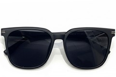 BS0824-0101_Black_Rectangular_TR90_sunglasses_front