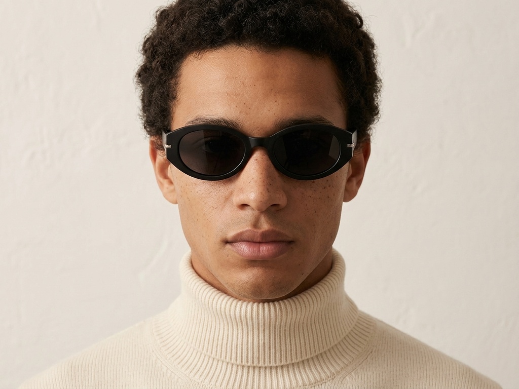 BS0824-0107_Black_Oval_TR90_sunglasses-tryon_male