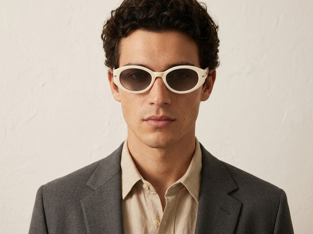 BS0824-0110_Cream_Oval_TR90_sunglasses-tryon_male