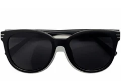 BS0824-0113_Black_Oval_TR90_sunglasses_front