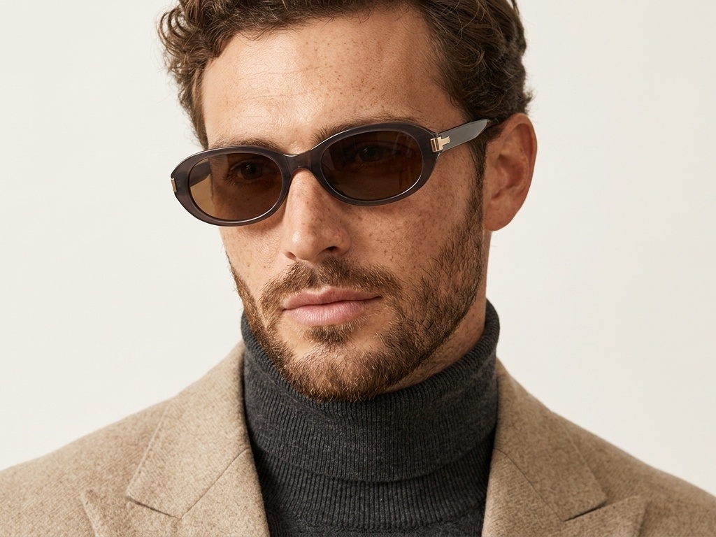BS0824-0120_Brown_Oval_TR90_sunglasses-tryon_male