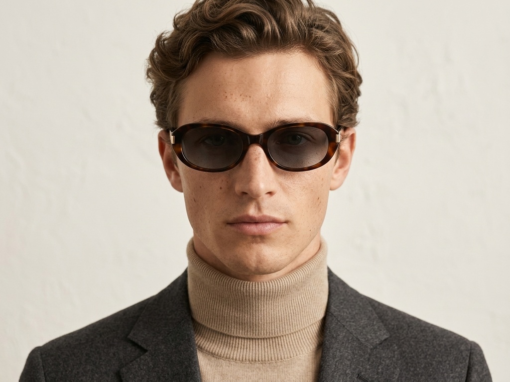 BS0824-0122_Tortoiseshell_Oval_TR90_sunglasses-tryon_male