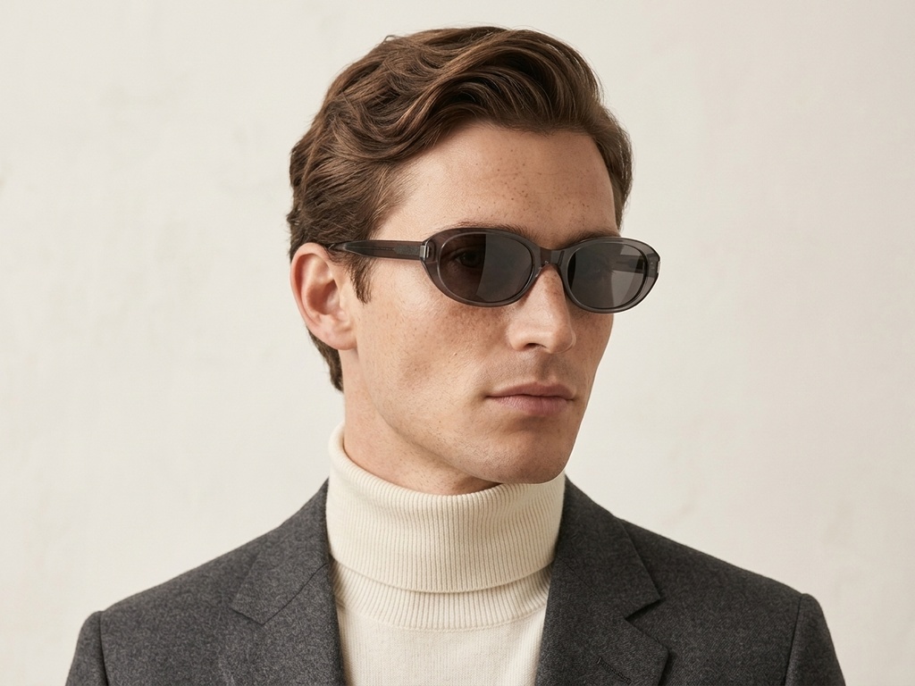 BS0824-0123_Grey_Oval_TR90_sunglasses-tryon_male