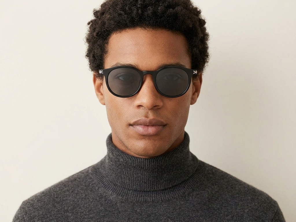 BS0824-0124_Black_Oval_TR90_sunglasses-tryon_male
