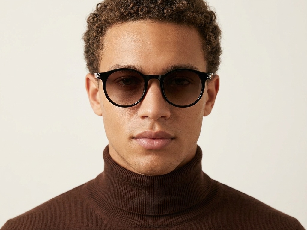 BS0824-0125_Black_Oval_TR90_sunglasses-tryon_male