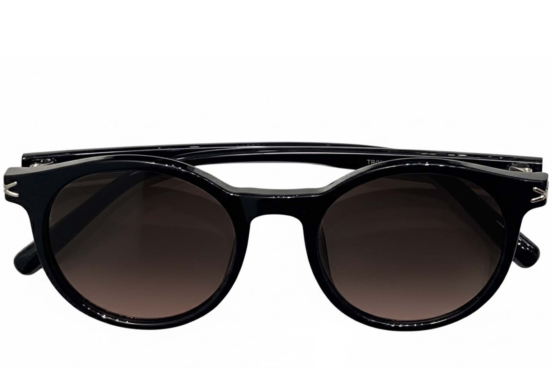 BS0824-0125_Black_Oval_TR90_sunglasses_front