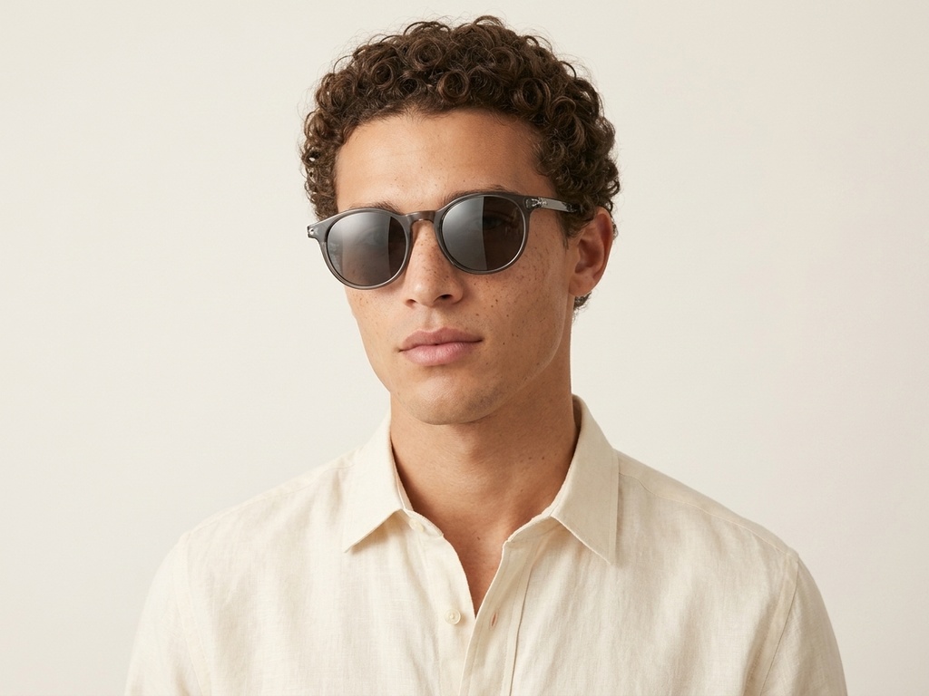 BS0824-0128_Green_Oval_TR90_sunglasses-tryon_male