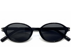 BS0824-0130_Black_Oval_TR90_sunglasses_front