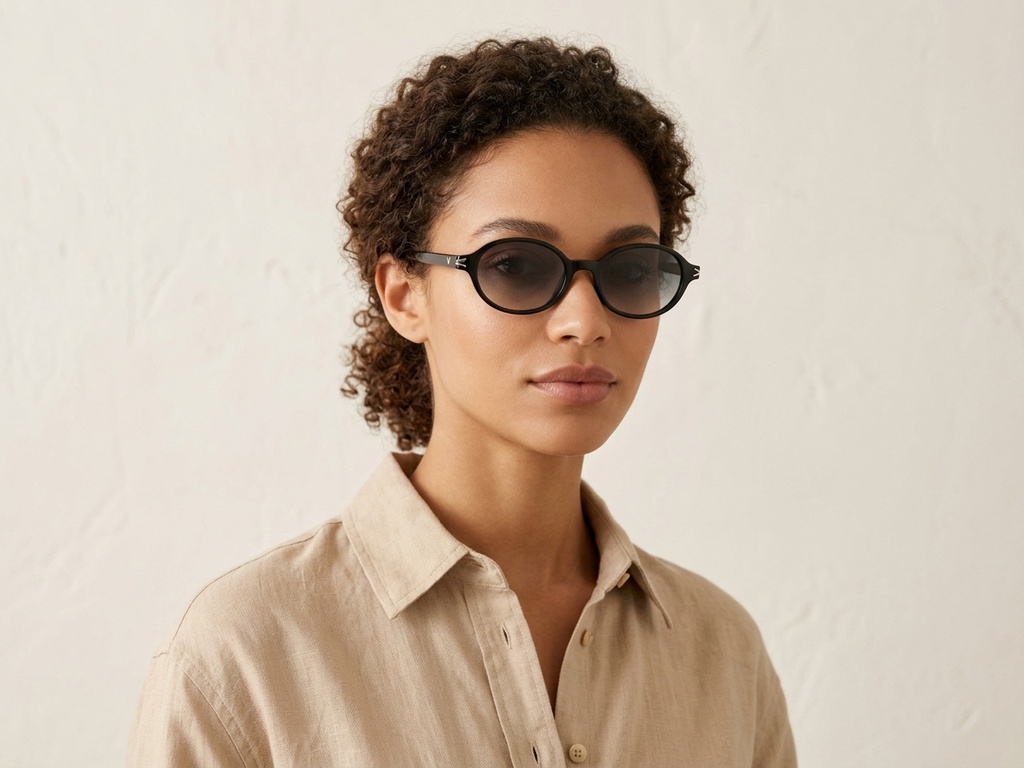 BS0824-0131_Black_Oval_TR90_sunglasses-tryon_female