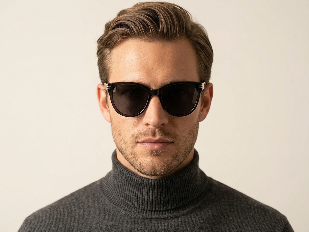 BS0824-0137_Grey_Oval_TR90_sunglasses-tryon_male