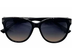 BS0824-0138_Black_Oval_TR90_sunglasses_front