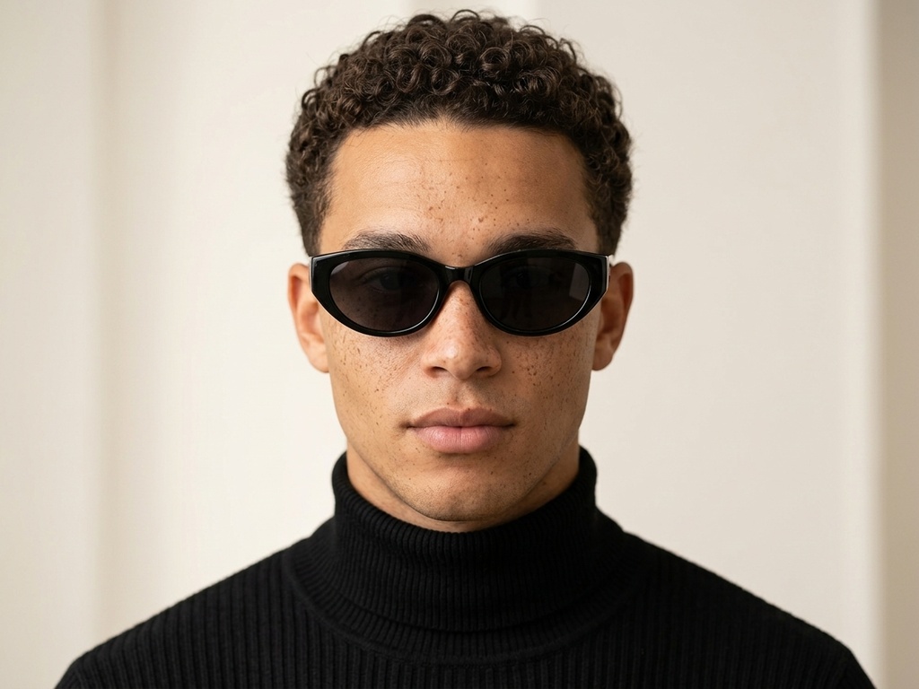 BS0824-0143_Black_Oval_TR90_sunglasses-tryon_male
