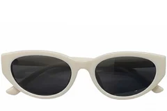 BS0824-0147_Cream_Oval_TR90_sunglasses_front