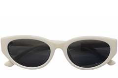BS0824-0147_Cream_Oval_TR90_sunglasses_front
