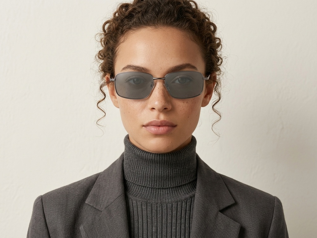 BS0824-0151_Blue_Rectangular_Metal_sunglasses-tryon_female