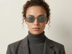 BS0824-0151_Blue_Rectangular_Metal_sunglasses-tryon_female