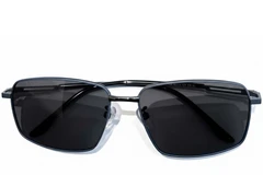 BS0824-0151_Blue_Rectangular_Metal_sunglasses_front