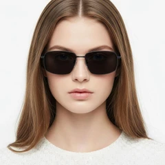 BS0824-0151_Blue_Rectangular_Metal_sunglasses_model