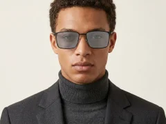 BS0824-0154_Black_Rectangular_Metal_sunglasses-tryon_male