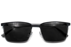 BS0824-0158_Grey_Rectangular_Metal_sunglasses_front