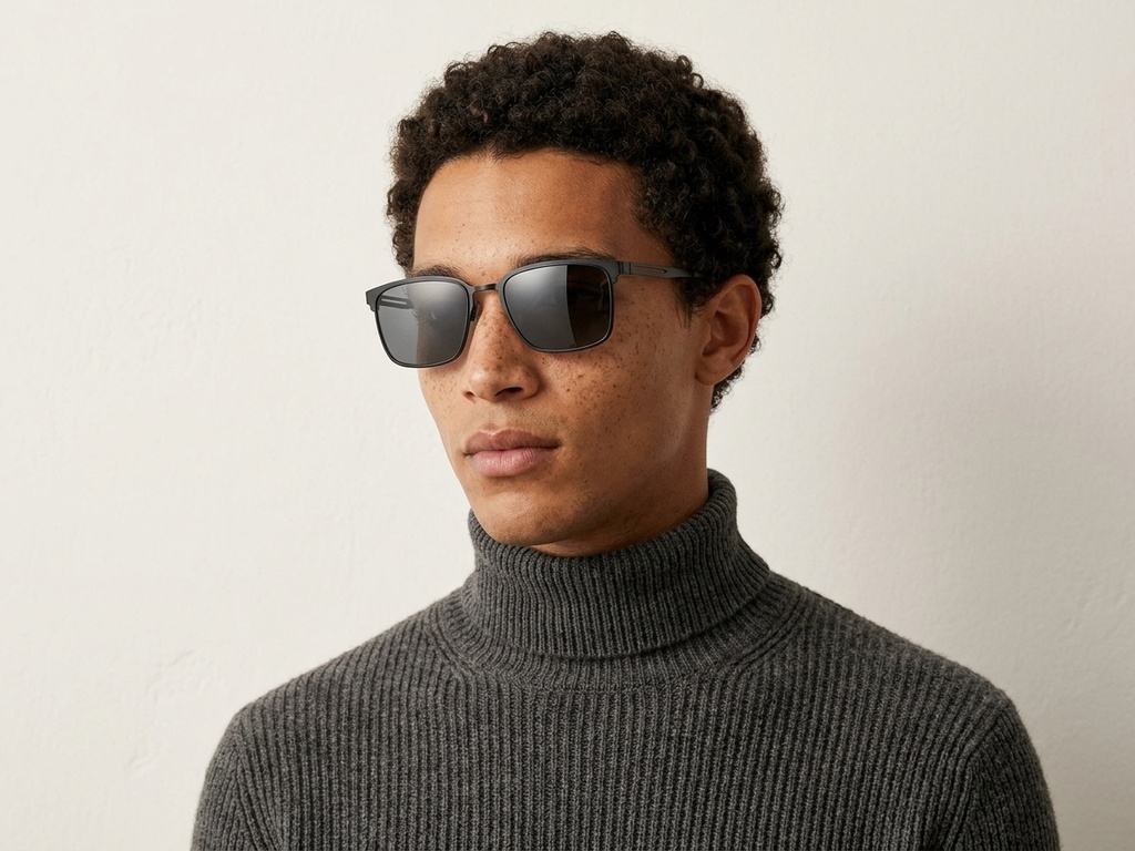 BS0824-0159_Black_Rectangular_Metal_sunglasses-tryon_male