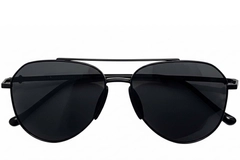 BS0824-0169_Black_Aviator_Metal_sunglasses_front