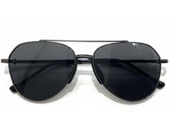 BS0824-0170_Grey_Aviator_Metal_sunglasses_front