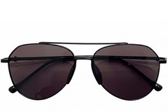 BS0824-0172_Black_Aviator_Metal_sunglasses_front