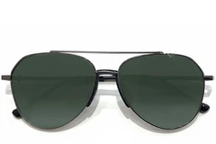 BS0824-0173_Grey_Aviator_Metal_sunglasses_front