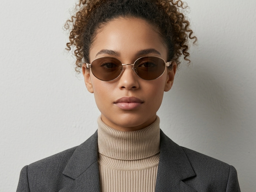 BS0824-0194_Golden_Oval_Metal_sunglasses-tryon_female