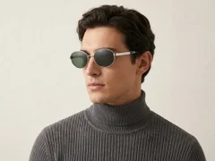 BS0824-0195_Silver_Oval_Metal_sunglasses-tryon_male