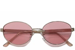 BS0824-0197_Golden_Oval_Metal_sunglasses_front