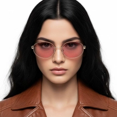 bs0824-0197_golden_oval_metal_sunglasses_model