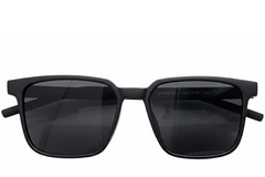 BS0824-0198_Black_Rectangular_TR90_sunglasses_front