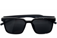 BS0824-0199_Black_Rectangular_TR90_sunglasses_front