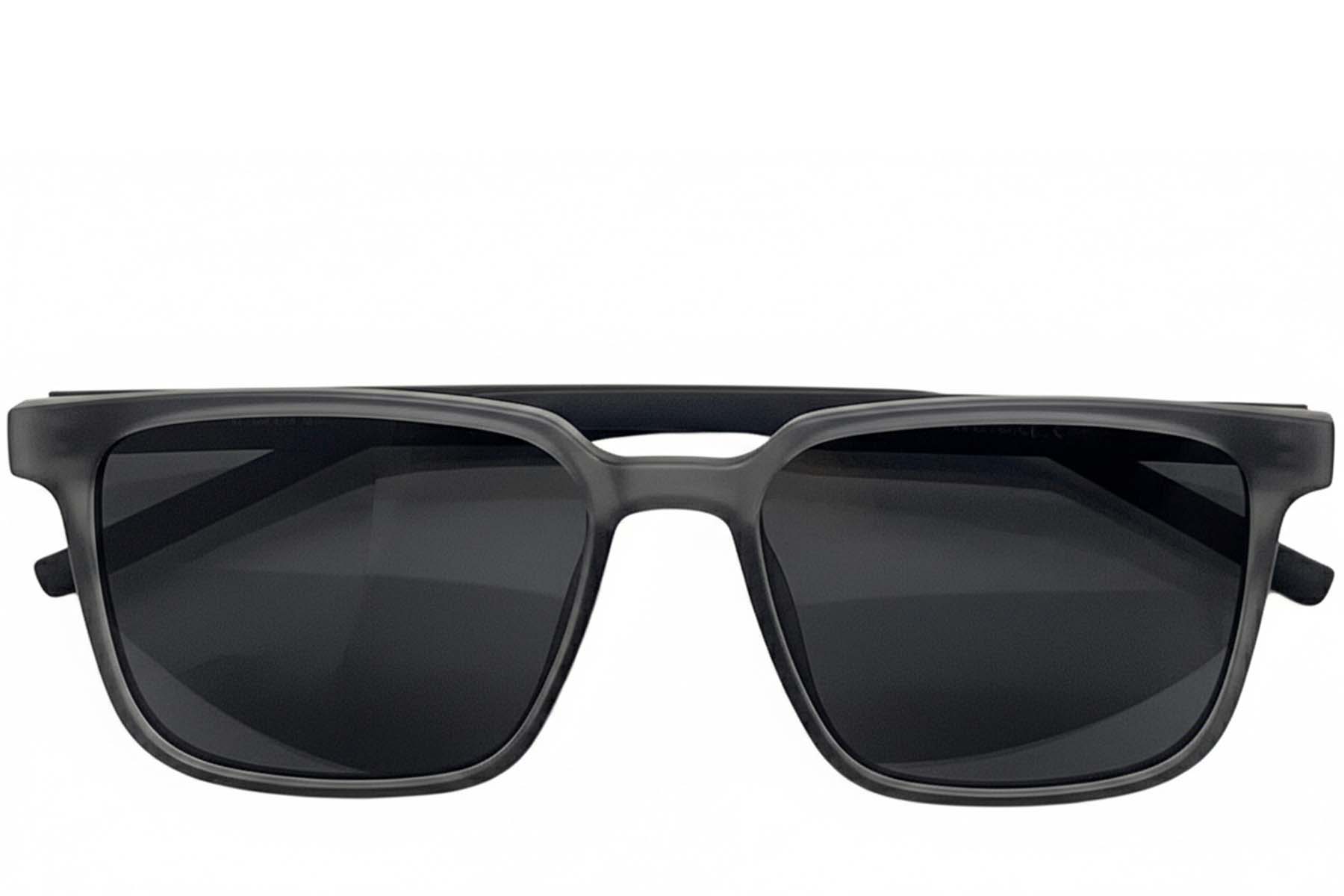 BS0824-0202_Grey_Rectangular_TR90_sunglasses_front